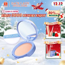 Show details for SACE LADY Oil Control Matte Face Powder Long Lasting Flawless Setting Powder Face Makeup With Mirror Picture of SACE LADY Oil Control Matte Face Powder Long Lasting Flawless Setting Powder Face Makeup With Mirror