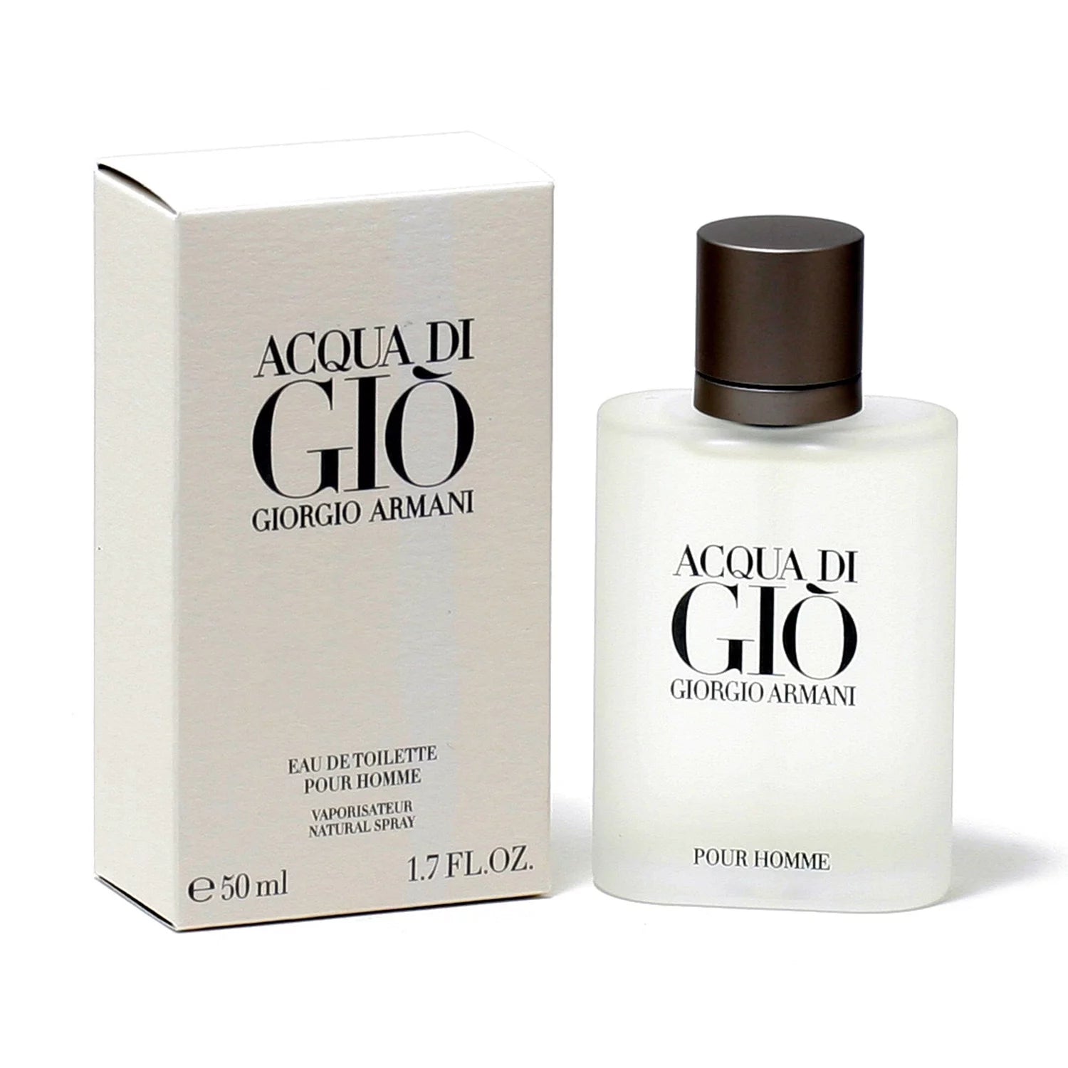 ($70 Value)  Acqua Di Gio Eau De Toilette Spray, Cologne for Men, 1.7 Oz