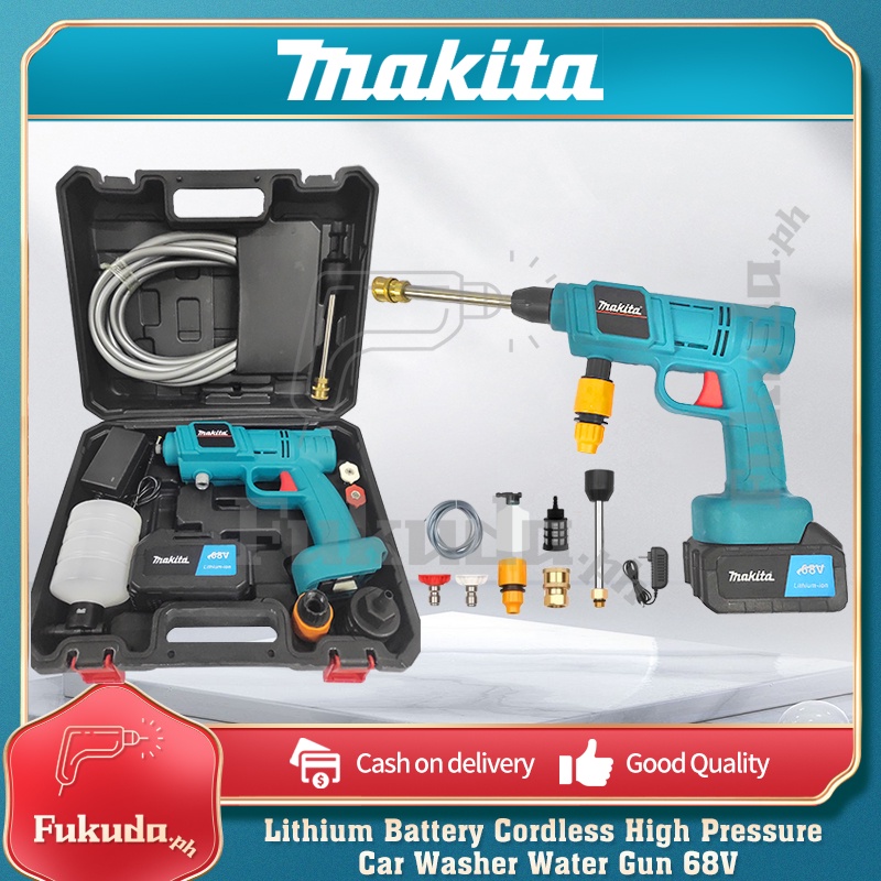 Makita 68V Cordless High Pressure Car Washer Water Gun的图片